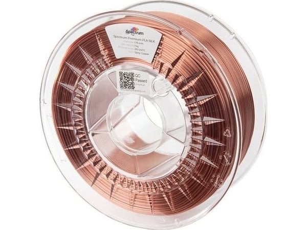 Spectrum 3D filament / PLA Silk / 1,75 mm / Spicy Copper / koppar / 1 kg (80441)