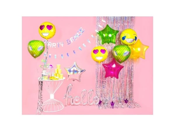 Party Deco festhattar, opaliserande, 17 cm, 6 st