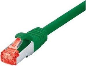 Tecline 25m RJ-45 S/FTP Cat6, 25 m, Cat6, S/FTP (S-STP), RJ-45, RJ-45, Grønn