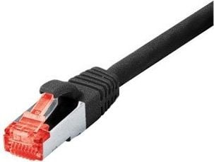 Tecline 1.5m RJ-45 S/FTP Cat6, 1,5 m, Cat6, S/FTP (S-STP), RJ-45, RJ-45, Sort