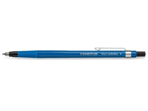 Staedtler Mars Technico 788, 2 mm, HB, Rund, Svart, Blå, Polypropylen (PP), Svart