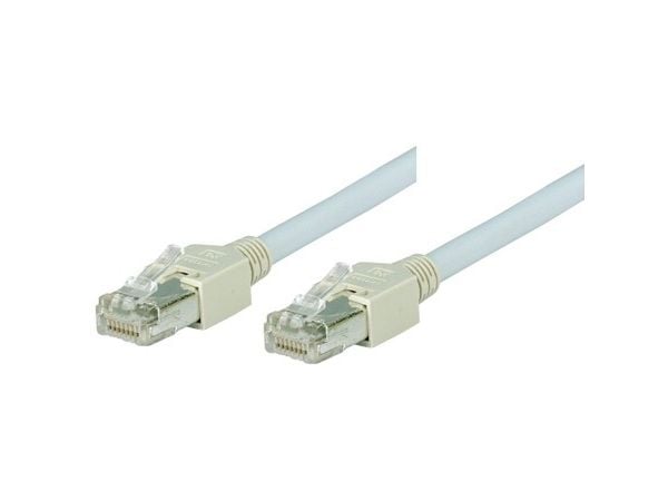 Tecline 71315, 15 m, Cat5e, SF/UTP (S-FTP), RJ-45, RJ-45, Grå