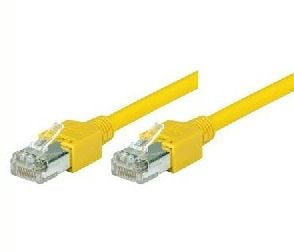 Tecline S/UTP Cat5e - 1,5m - RJ-45 - uros/uros - Cat5e - S/UTP (STP) - keltainen (719015Y)