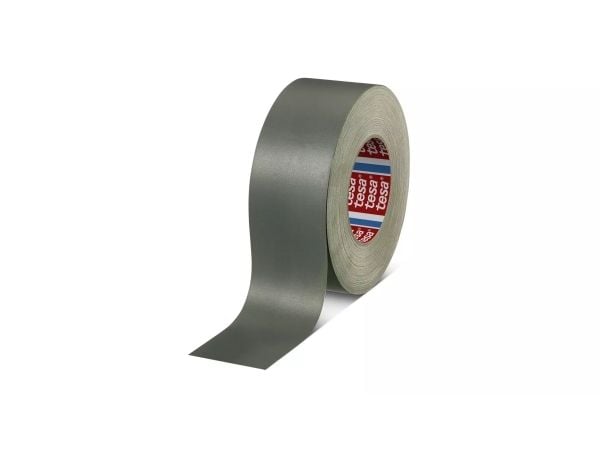 tesa kangasteippi 4657, 30 mm x 50 m, harmaa muovipinnoitettu erikoiskangas 145 puuvillasta - 1 kpl (04657-00113-00)