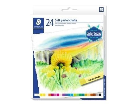 STAEDTLER karat - Kritt - assorterte farger (en pakke 24)