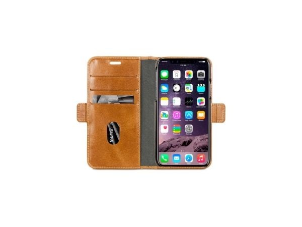 dbramante1928 BEI8GTDT3186, Folio, Apple, iPhone X/Xs, 14,7 cm (5.8"), Tan (gul-brun)