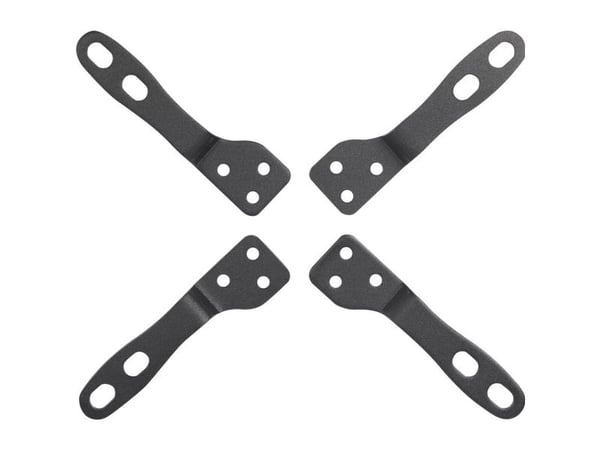 SpeaKa Professional SP-6012552, 96,5 cm (38"), 75 x 75 mm, 200 x 200 mm, -15 - 15°, 360°, Svart