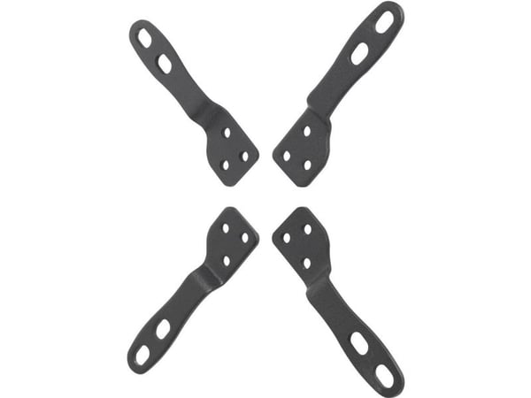 SpeaKa Professional SP-6012552, 96,5 cm (38"), 75 x 75 mm, 200 x 200 mm, -15 - 15°, 360°, Svart