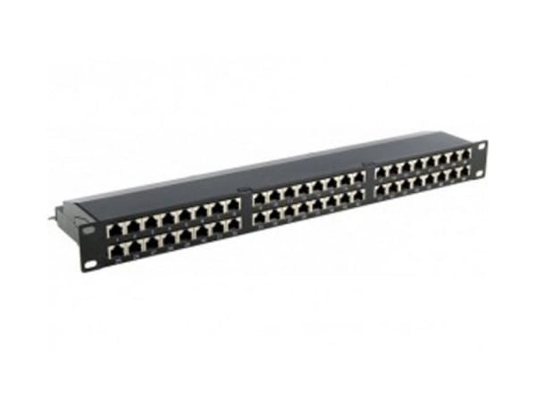 Hypertec 257281-HY - Cat6 - S/UTP (STP) - Svart - Metallic - 1U - EIA/TIA568A - EIA/TIA568B (257281)