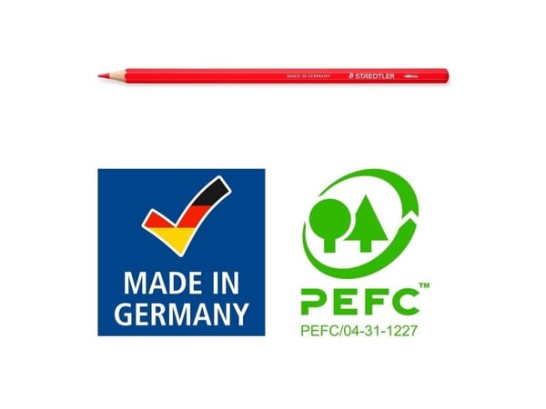 Staedtler 146 10C, Soft (myk), Flerfarget, 12 stykker