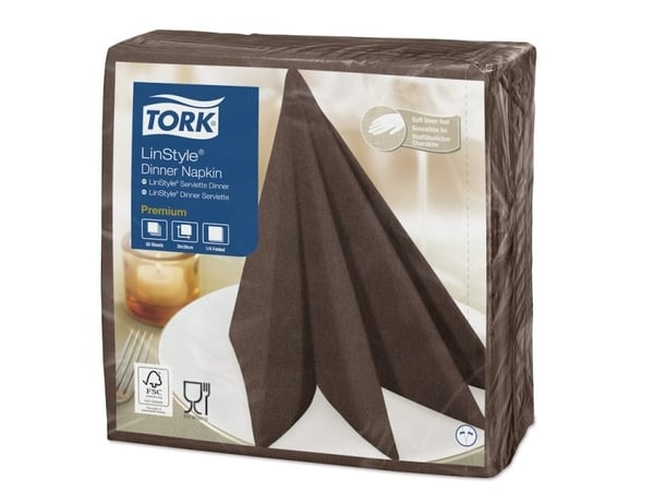 Tork 478727, Brun, Monokromatiskt, 390 mm, 390 mm, 195 mm, 195 mm