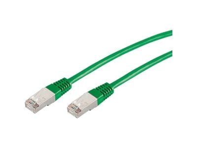 shiverpeaks BASIC-S patchkabel, Kat. 6, S/FTP, grønn, 3,00 m RJ45 plugg - RJ45 plugg, støpt hette, halogenfri, - 1 stk (BS75713-HG)