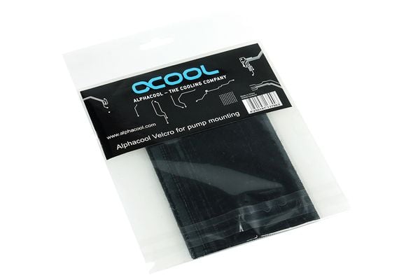 Alphacool 13700, Velcro, Musta, 1 kpl