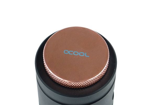 Alphacool Cape Corp AGB2 Rev. 2, Säiliö, Messing, Polyoksimetyleeni (POM), Lajittelu, Kobberfarve, 50 mm, 50 mm, 122 mm
