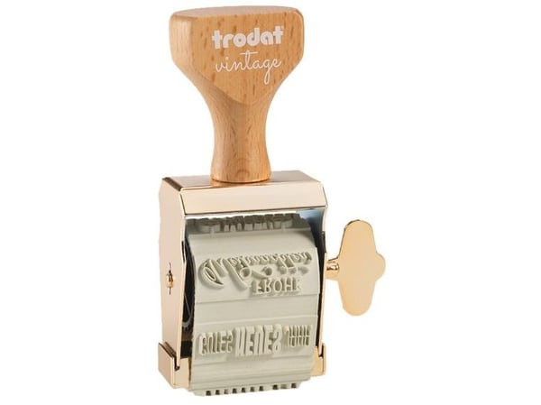 Trodat 158077, Rektangulär, Guld, Trä, 150 mm, 450 mm Trodat 158077, Rektangulär, Guld, Trä, 150 mm, 450 mm