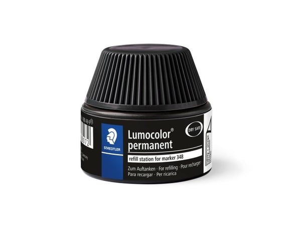Staedtler Lumocolor 488 48-9, Sort, Multi, 30 ml, 1 stykker, Tyskland