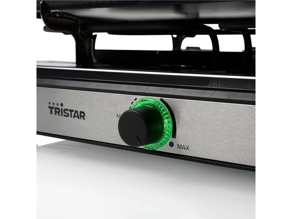 Tristar RA-2748, 1400 W, 230 V, 50 - 60 Hz, 8 stykker, Tristar RA-2748 Raclette 8, reversible grill plate, 8x pans, 1-metre power cord, instructions