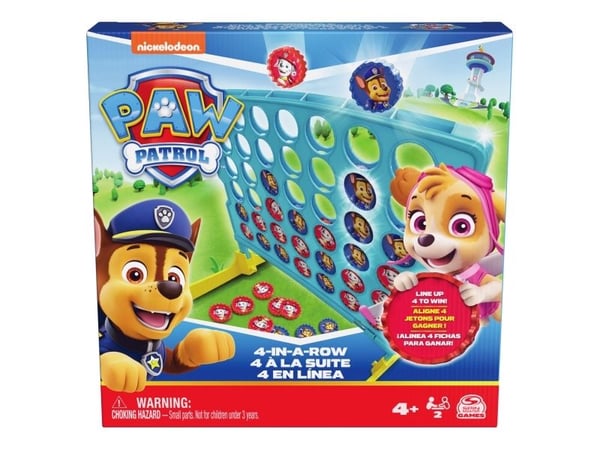 Spin Master Games Four in Row, Brettspill, Strategi, 4 år, Familiespill