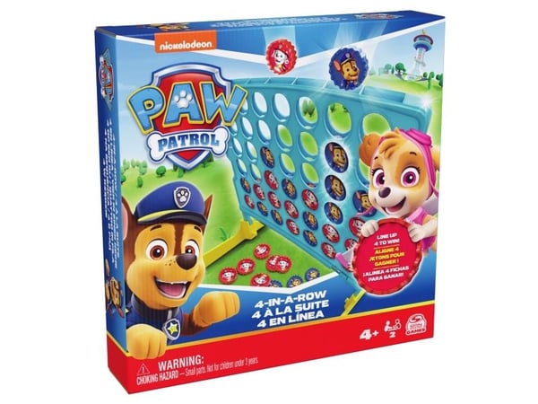 Spin Master Games Four in Row, Brettspill, Strategi, 4 år, Familiespill