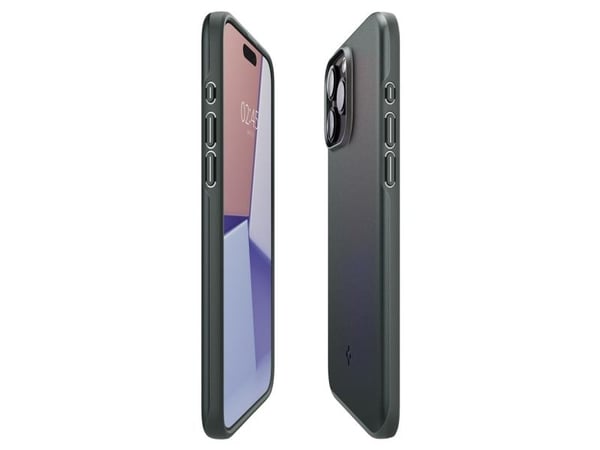 Spigen ACS06546, Suojus, Apple, iPhone 15 Pro Max, 17 cm (6.7"), Sininen
