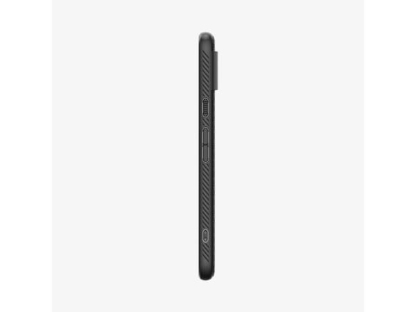 Spigen Liquid Air - Baksidesskydd för mobiltelefon - termoplastisk polyuretan (TPU) - mattsvart - för Google Pixel 8