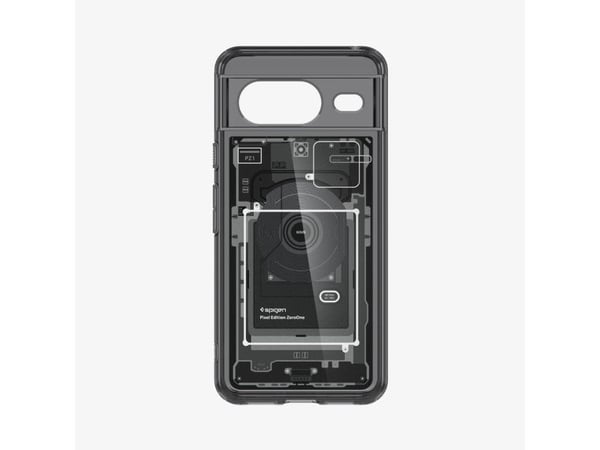 Spigen Ultra Hybrid Zero One, Suojus, Google, Google, 15,7 cm (6.16"), Musta, Harmaa