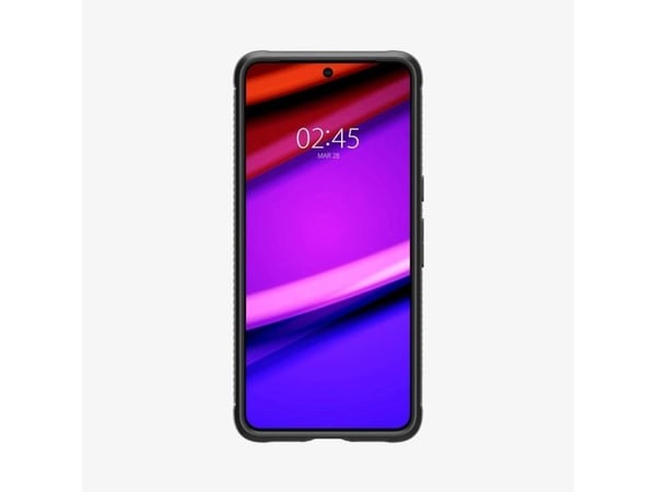 Spigen Rugged Armor - bakdeksel til mobiltelefon - termoplastisk polyuretan (TPU) - matt svart - for Google Pixel 8 Pro