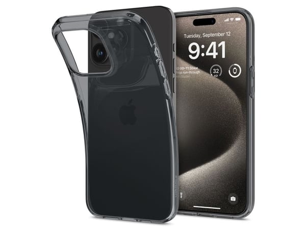 Spigen Crystal Flex, Etui, Apple, iPhone 15 Pro Max, 17 cm (6.7")