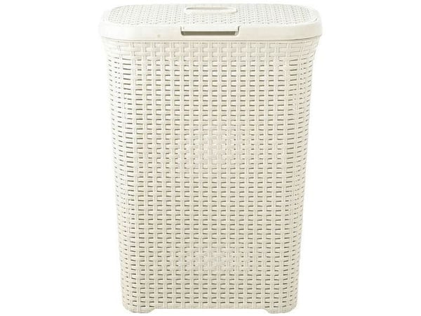 Curver Style 3253920707000, 60 l, firkant, Rattan (vifte), Hvit, Hvit, 448 mm