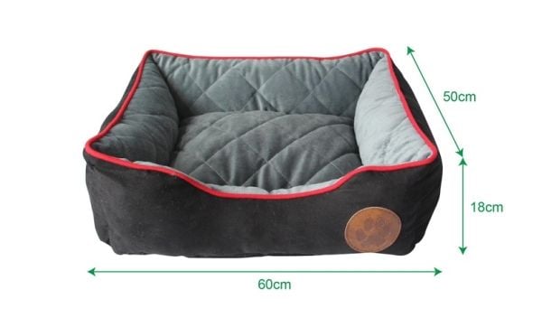 Domoletti Rectangular Bed M Höppy 60X50x18cm