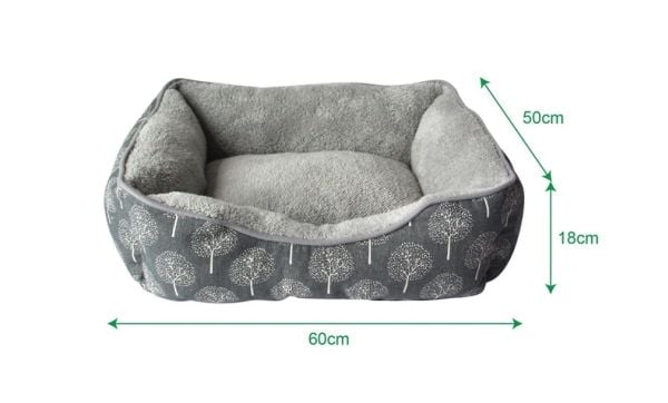 Domoletti Rectangular Bed Höppy 60X50x18cm