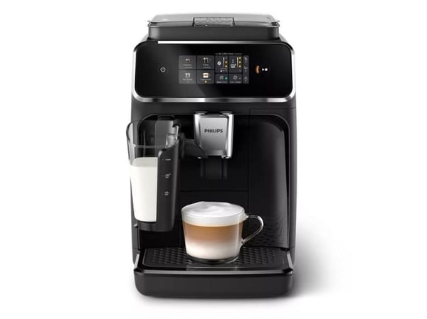 Philips Series 2300 EP2331 - Automatisk kaffemaskin med cappuccino-skummer - 15 bar - lakkert pianosvart