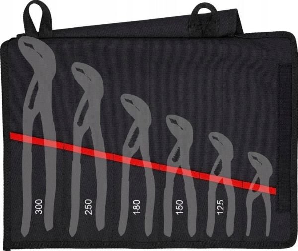 Knipex NØKKEL RULLET KASE, 6 ROM