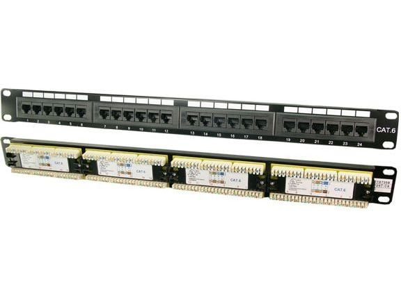 Wentronic - Koblingspanel - CAT 6 - UTP - RJ-45 X 24