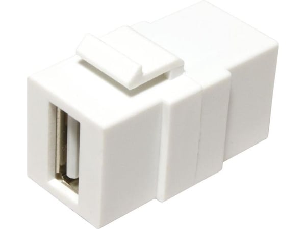Goobay 79909 - Flat - Hvit - USB A - USB A - Hun - Hun (79909)