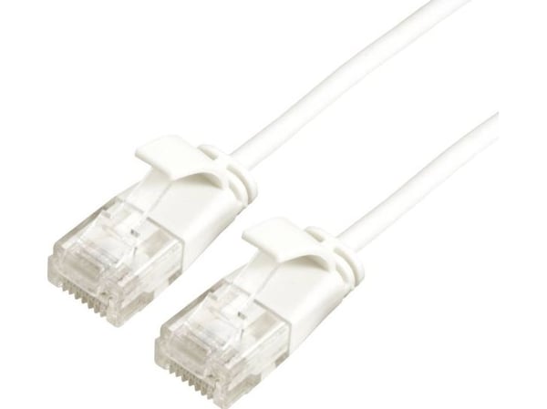 ROLINE 21.15.0984, 1,5 m, Cat6a, U/UTP (UTP), RJ-45, RJ-45, Hvit