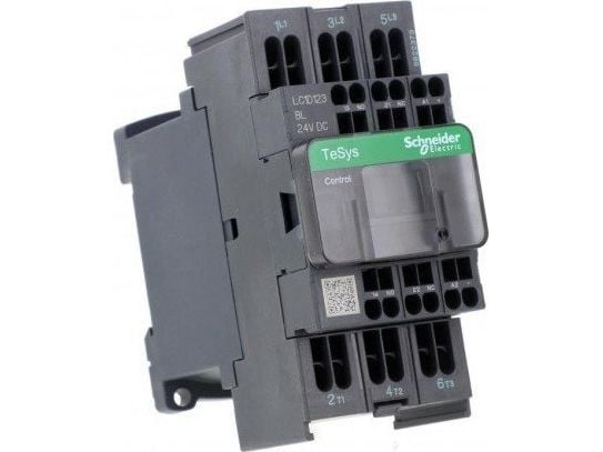 Kytkin 12A 3P+1NO+1NC 24VDC 24VDC