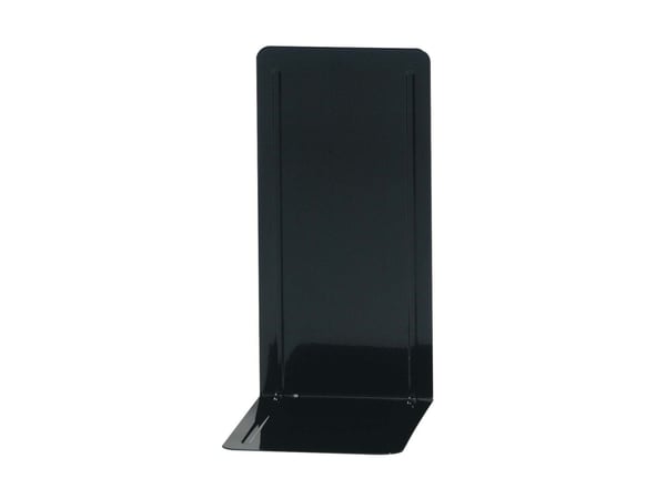 WEDO arkivstøtte (B)140 x (D)120 x (H)240 mm, svart metall, plastbelagt - 2 stk (102 1201)
