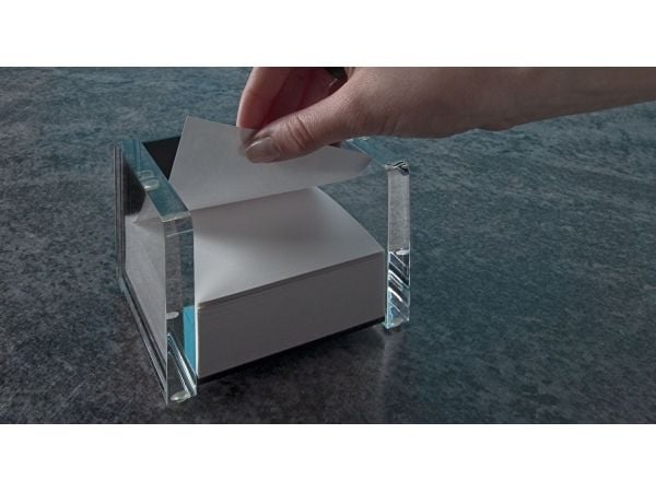 Wedo 607001, Akryl, Svart, Gjennomsiktig, 116 x 99 x 75 mm, 90 x 90 mm
