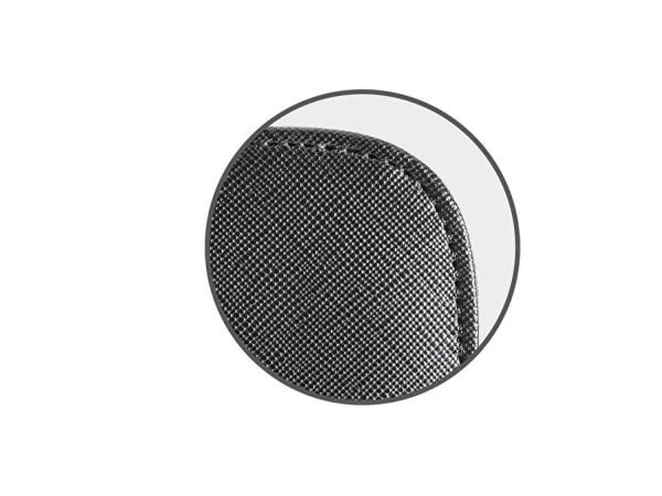 Wedo 58 6001, Lær, Sort, A4, 2 lommer, Visittkort, Papir, 275 mm
