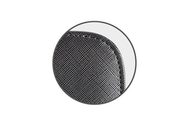 Wedo 58 64301, Lær, Sort, 5 lommer, Visittkort, Papir, 255 mm, 45 mm