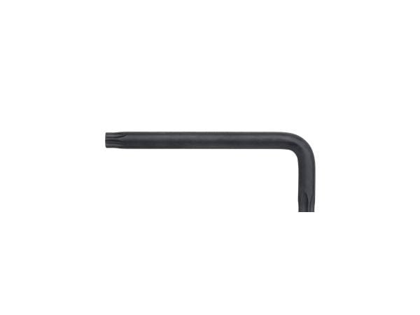 Wiha 01317, L-torx-nøkkel, T25, Svart, Kromvanadiumstål, CE, 4,5 mm