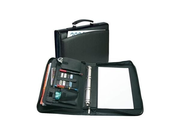 Wedo 58 3001, Lær, Sort, A4, Visittkort, 355 mm, 65 mm