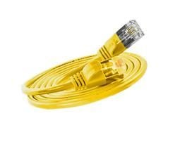 Lightwin PKW-STP-SLIM-K6A 1.5 GE, 1,5 m, Cat6a, U/FTP (STP), RJ-45, RJ-45, Gult