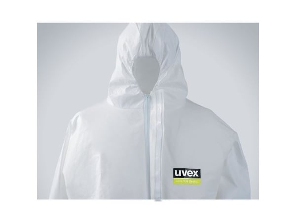 Uvex 5/6 classic, Hvit, L, Voksen, Unisex, Lange ermer, Full lengde