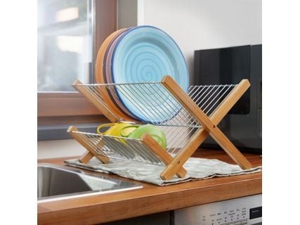 Westmark Tilo, Rillefelt, Stå, Frittstående, Servise, Rustfritt stål, Tre, Bamboo