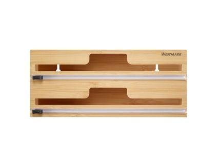 Westmark 52632260, Counter food wrap dispenser, Aluminiumsfolie, Plastomslag, Plast, Sølv, 335 mm, 75 mm