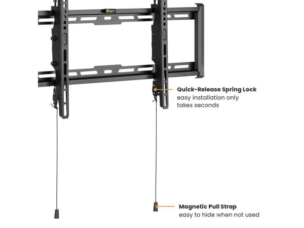 Value 17.99.1221, Skruer, 75 kg, 94 cm (37"), 2,03 m (80"), 600 x 400 mm, Sort