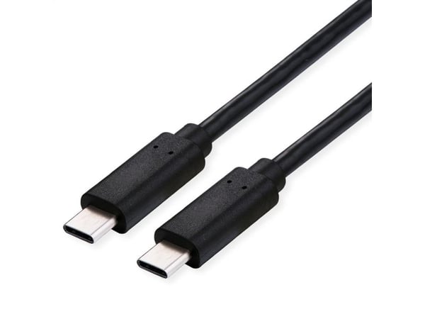 Value 11.99.9092, 0,8 m, USB C, USB C, USB4 Gen 3x2, Sort