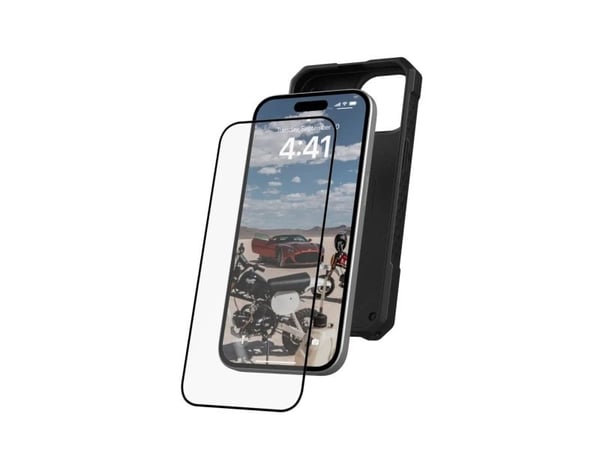 Urban Armor Gear 144351110040, Apple, iPhone 15, Slitebestandig, Fallsikker, Ripebestandig, Translucent, 1 stykker